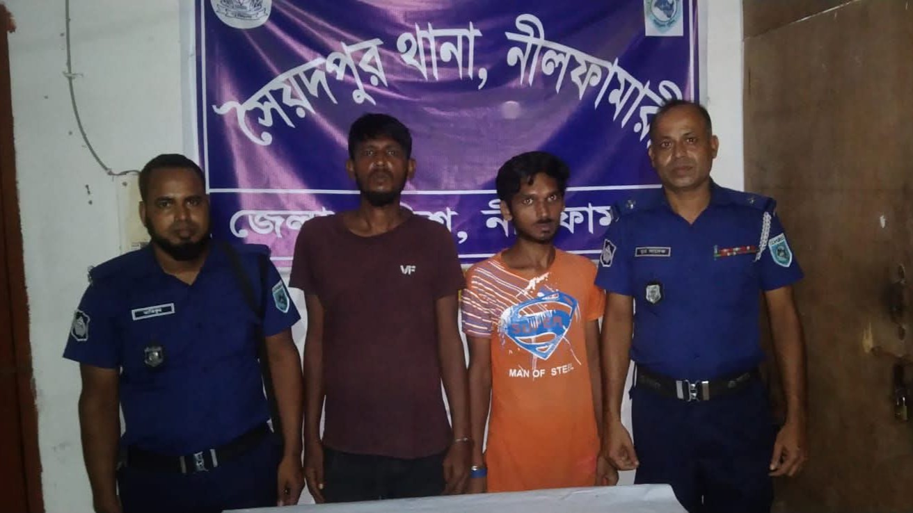 সৈয়দপুরে পুলিশের সাঁড়াশি অভিযান, স্কাপসহ গ্রেপ্তার ৩